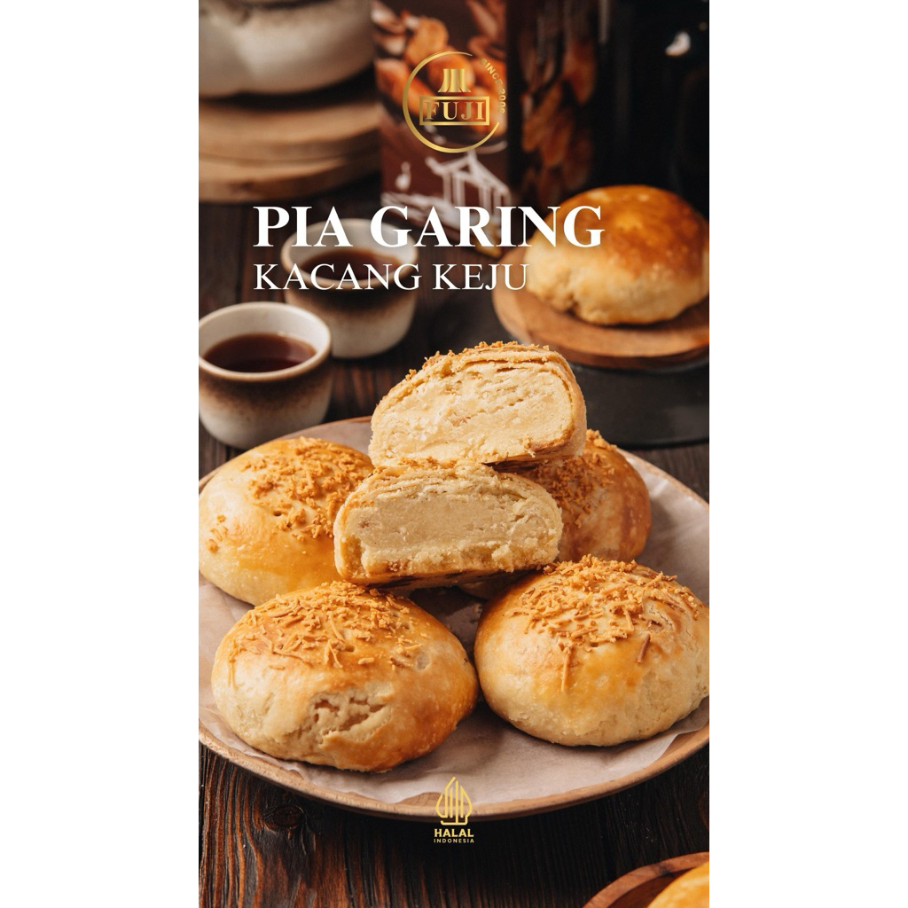 

Pia Garing Kacang Keju