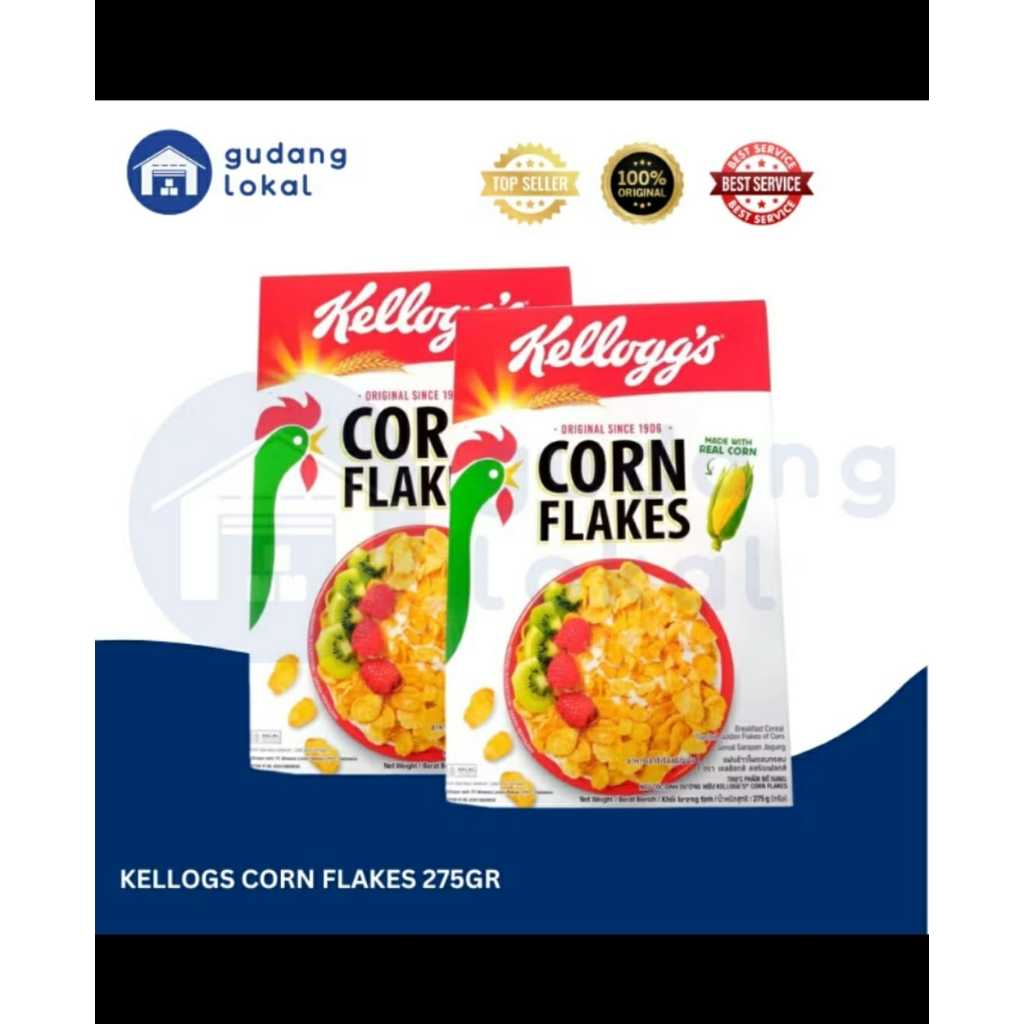 

CORN FLAKE SEREAL JAGUNG 275GR