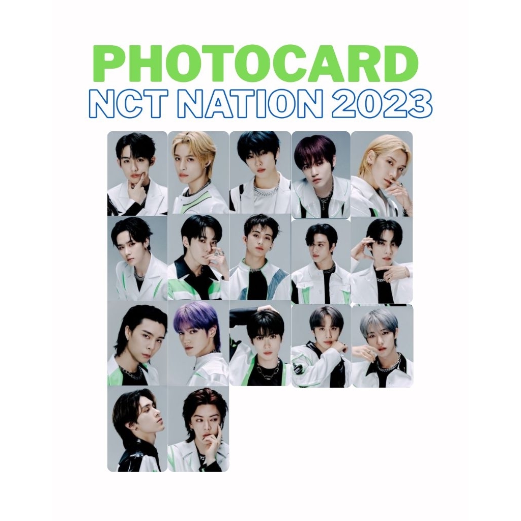 photocard NCT NATION 2023 Unofficial