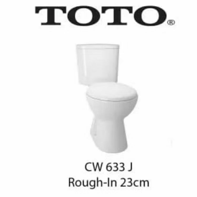 KLOSET Duduk TOTO CW 633Jp / Closet duduk CW 633 jp