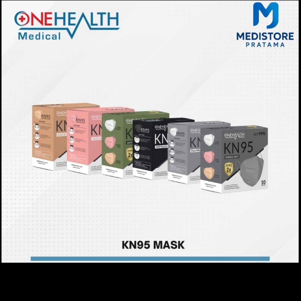 Onehealth Masker KN95 5 Ply/Masker Medis 5 Lapis