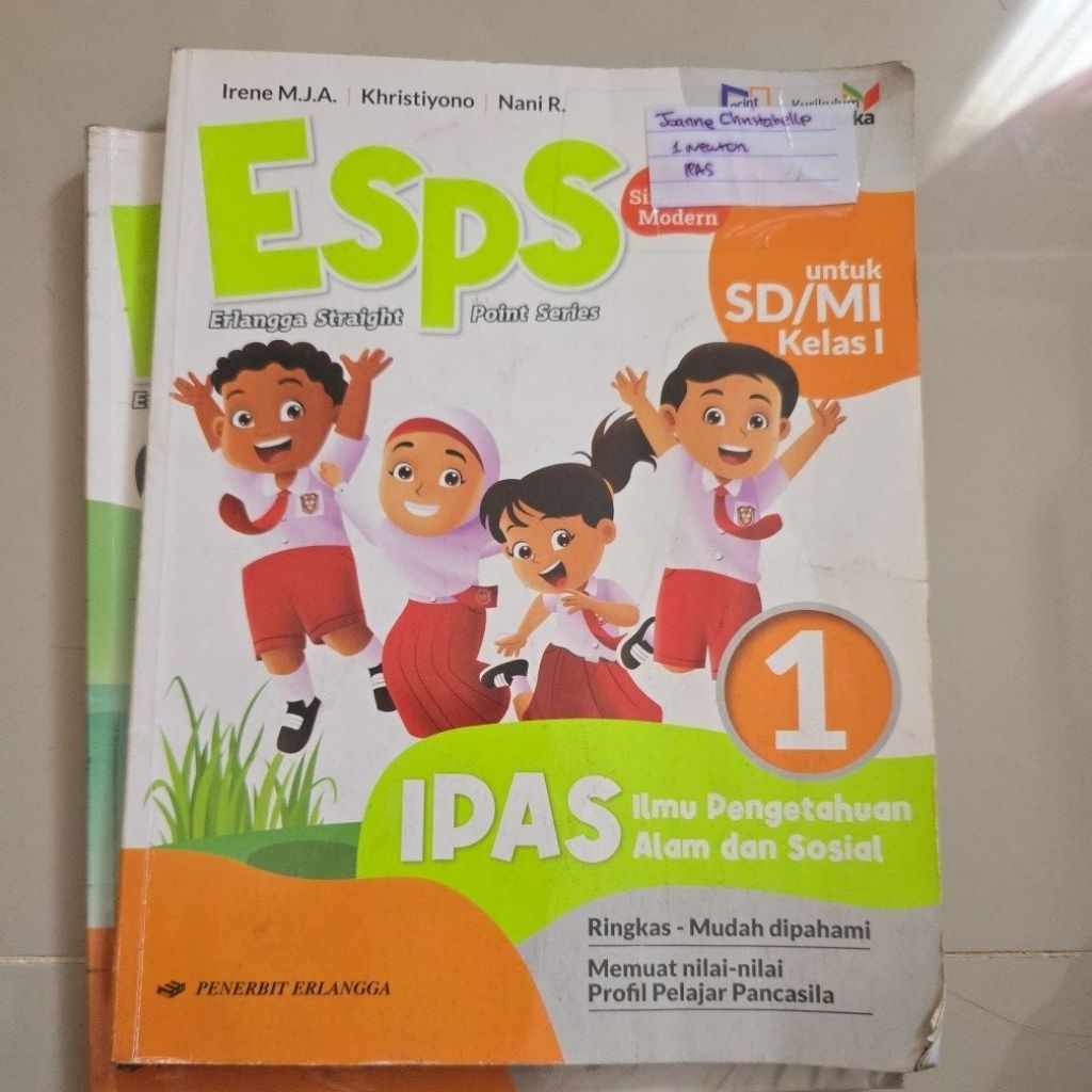 esps ipas kelas 1 sd