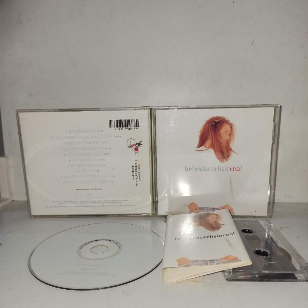 CD&kaset Belinda Carlisle- Real Import