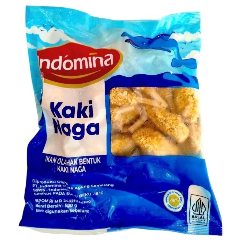 

Indomina Kaki Naga berat 500g