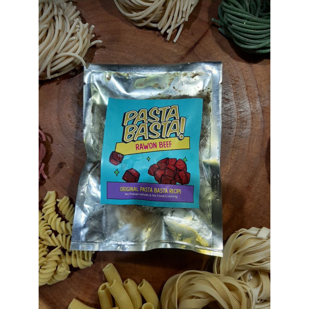 

BUNDLING SAUCE Rawon Beef Saikoro dan PASTA (Live)