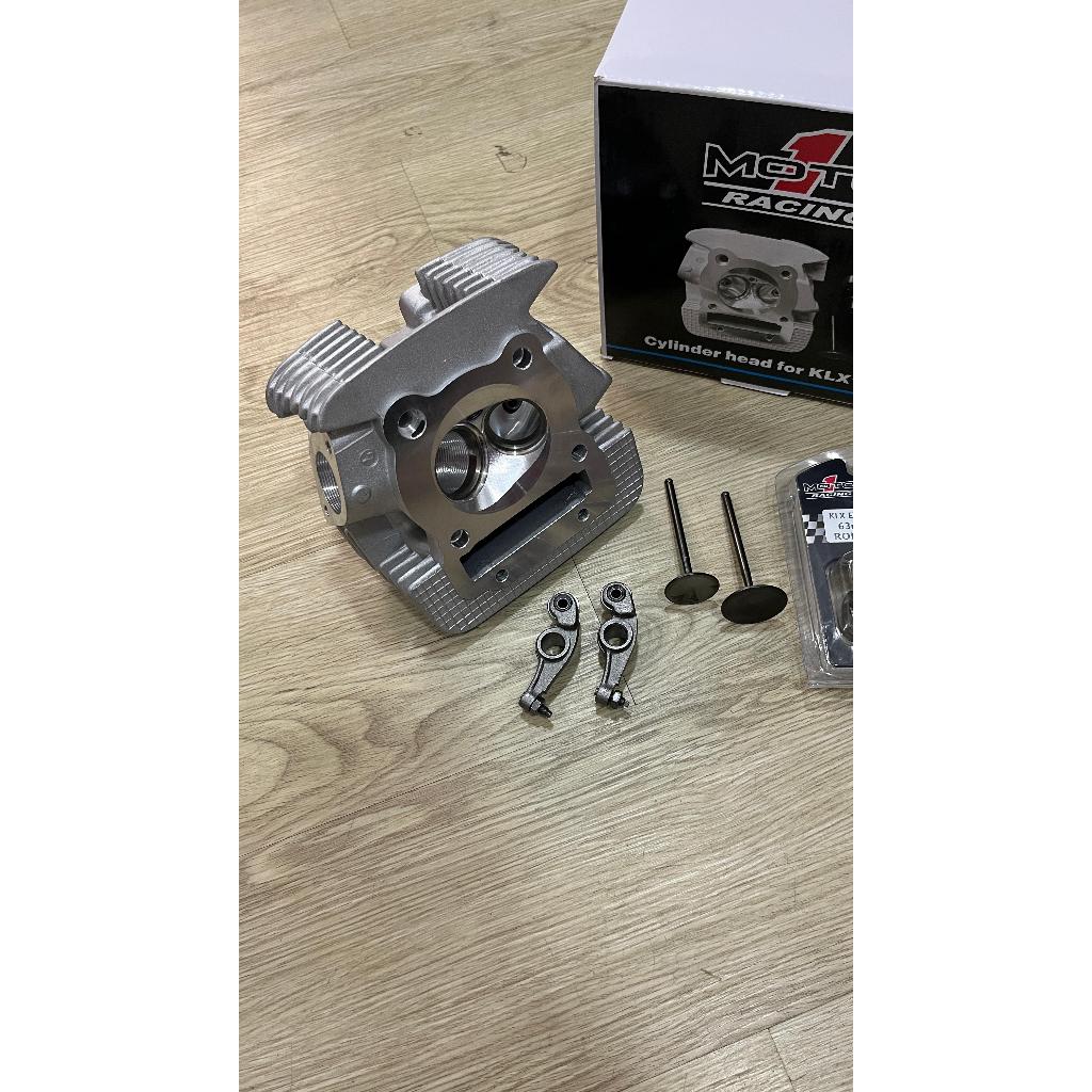 HEAD KLX KLEP 34 29 BATANG 5 MOTO1 RACING HEAD MOTO1 RACING KLX 34 29 PORTING CNC+NOKEN AS 63 ROLLER