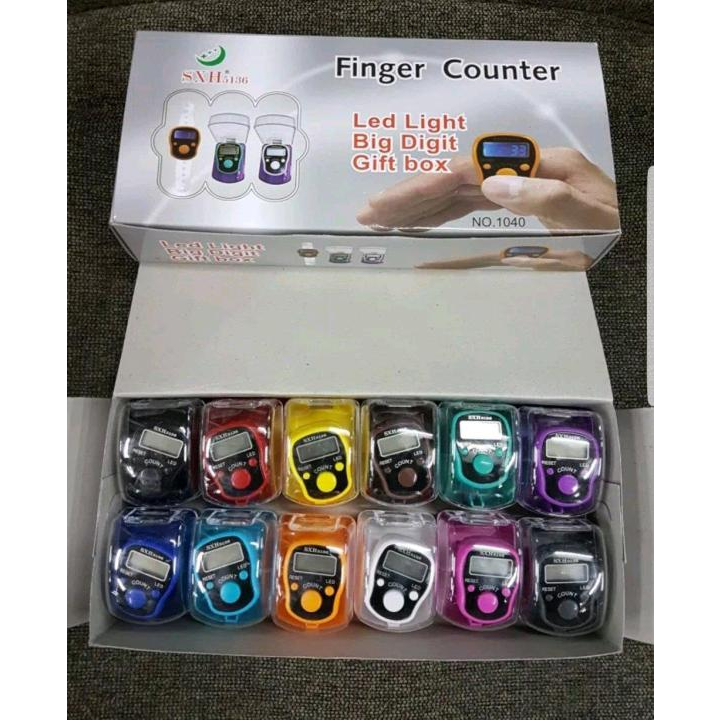 BKH Tasbih Digital LED + Alarm Bunyi Setiap 100 Hitungan