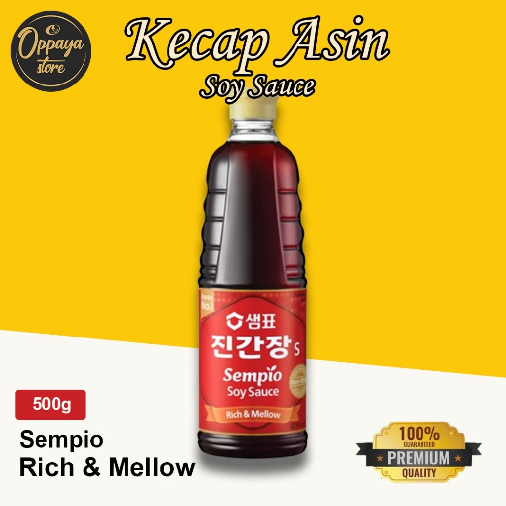

Sempio Jinganjang Soy Sauce Jin S Kecap Asin Kedelai Korea 500Ml