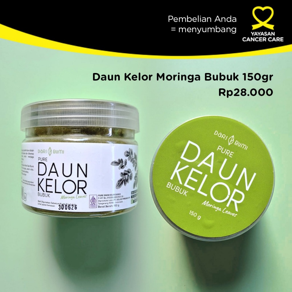 

Dari Bumi Daun Kelor Moringa Bubuk Organik Premium Pure Organic