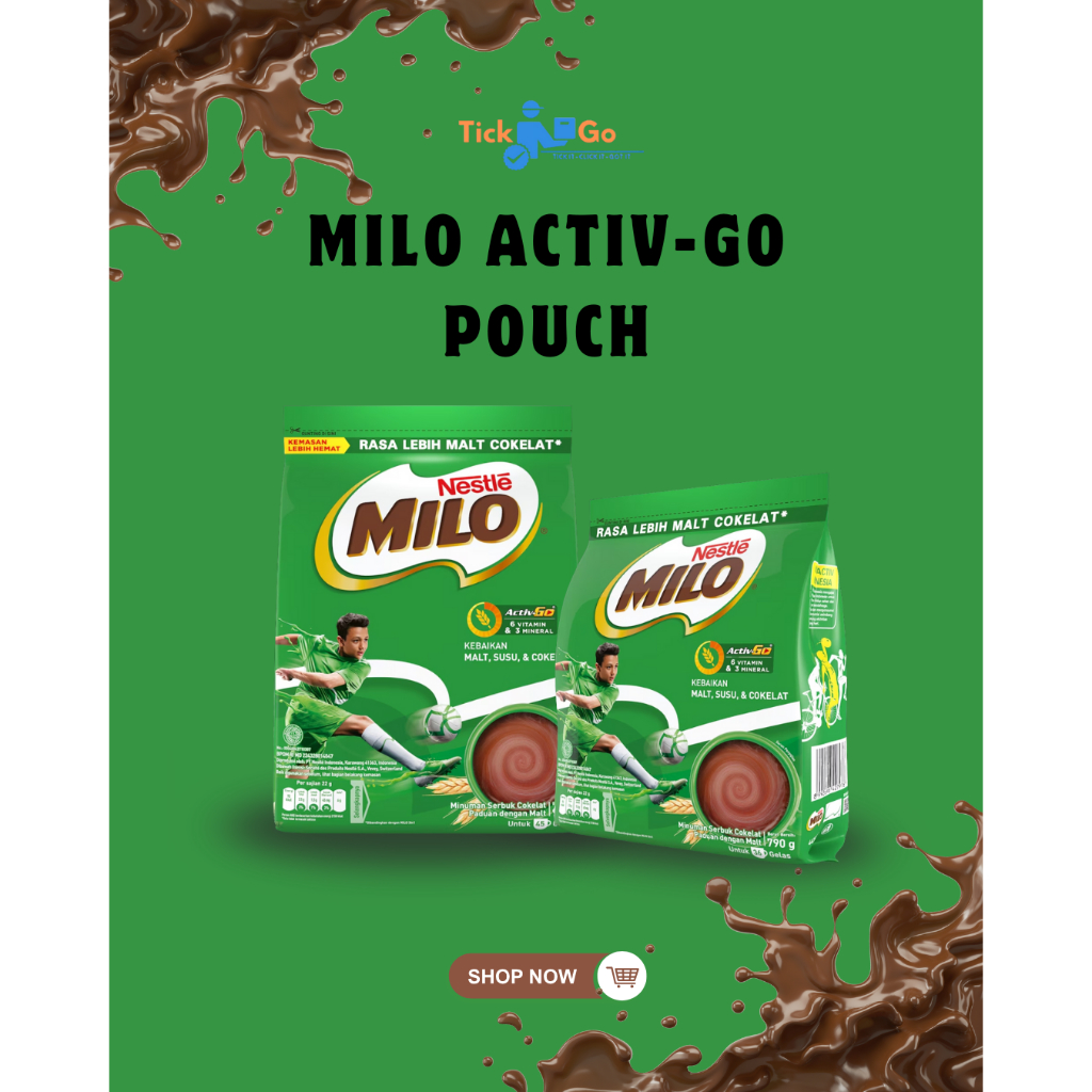 

TICKNGO- Milo Activ-Go Pouch