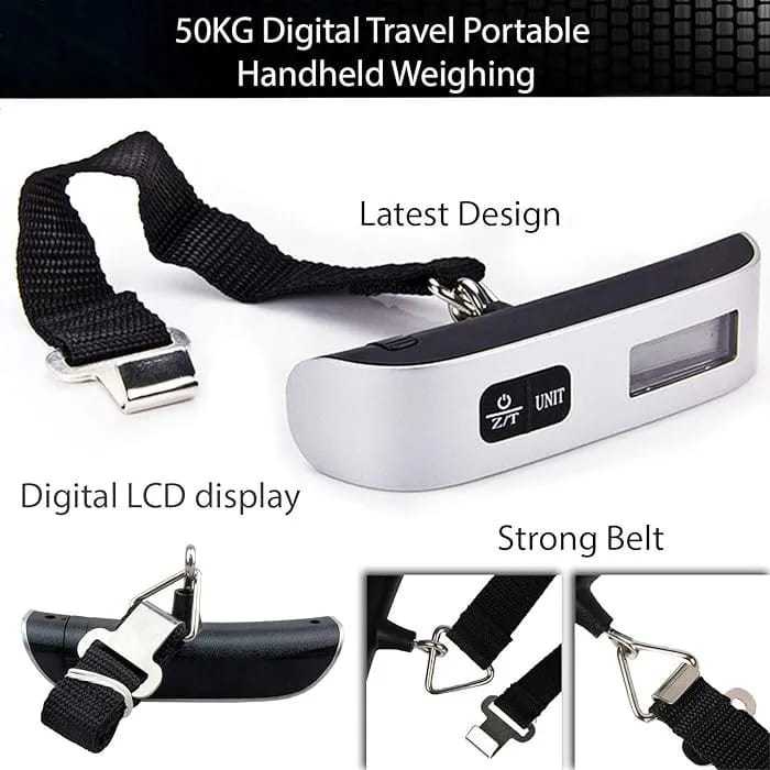 TIMBANGAN GANTUNG DIGITAL / TIMBANGAN KOPER 50 KG 10 G