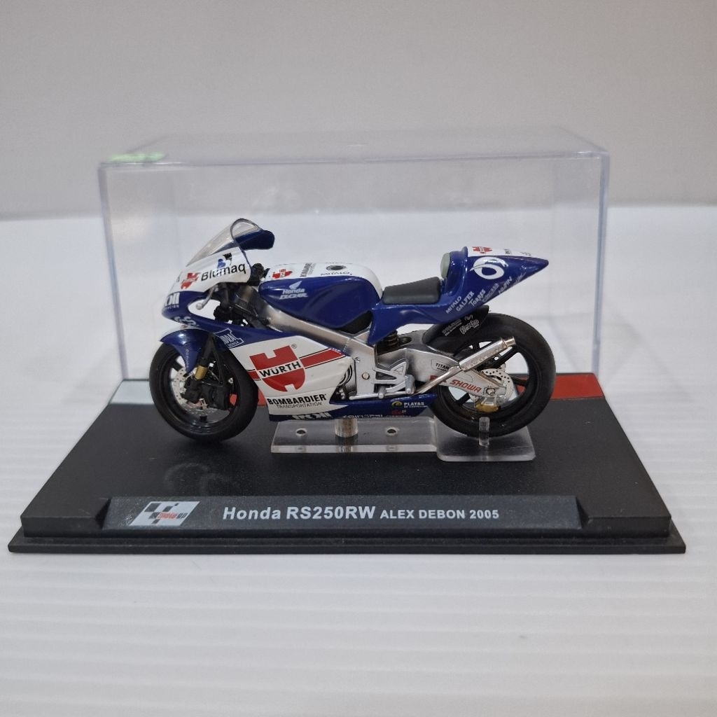 Altaya Motogp Honda RS250RW Alex Debon 2005