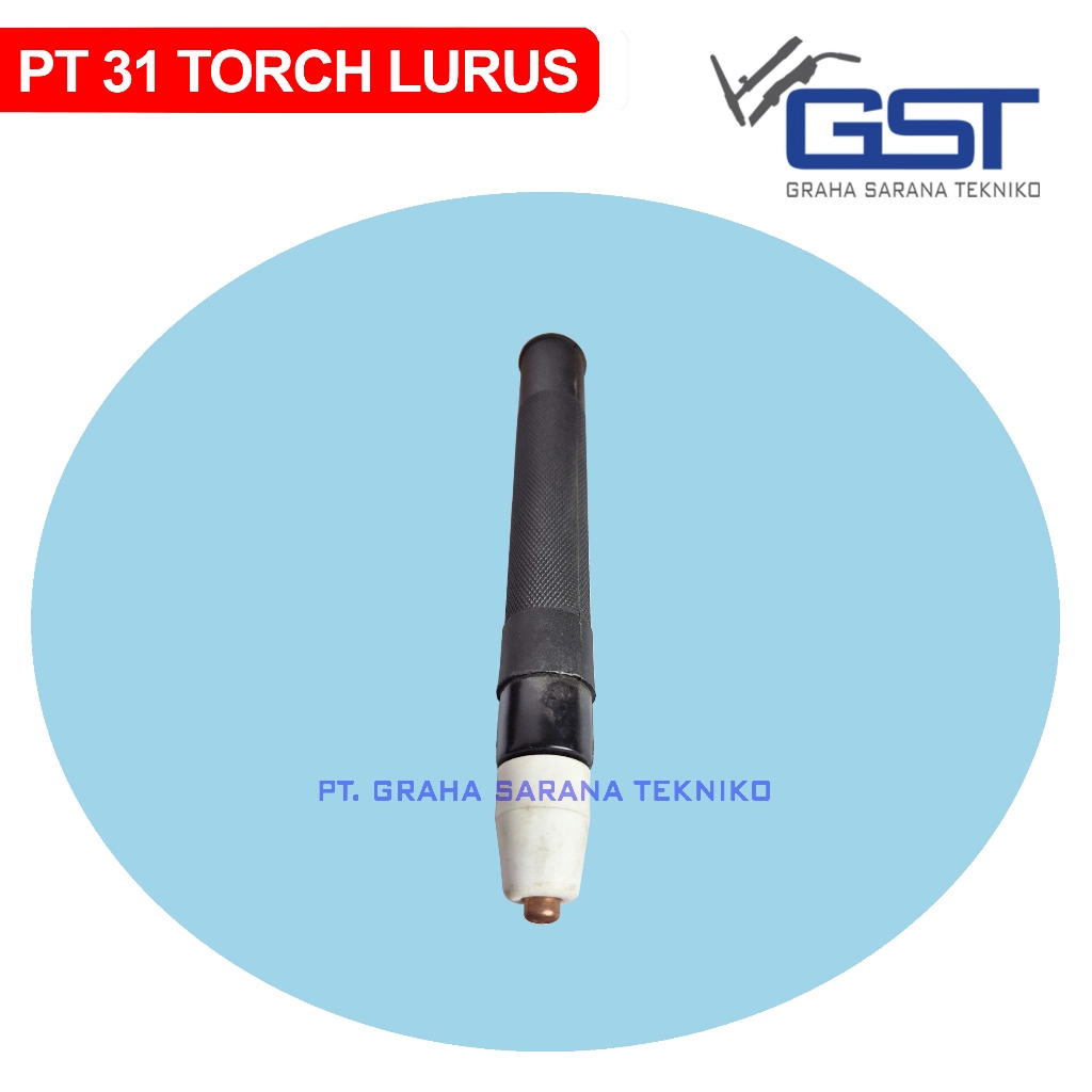 PT31 Plasma Cutting Torch Head Stang Plasma Lurus / Straight