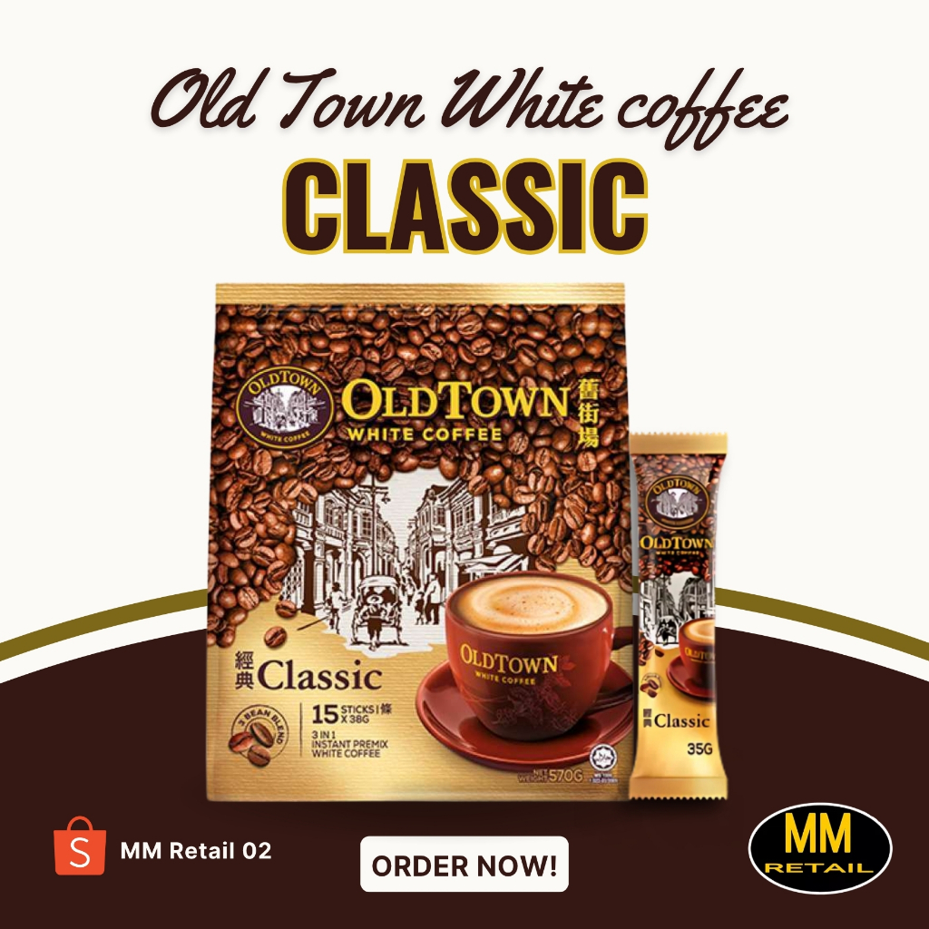 

OLD TOWN White Coffee Classic / Old Town White Coffee Sachet 15 sachet