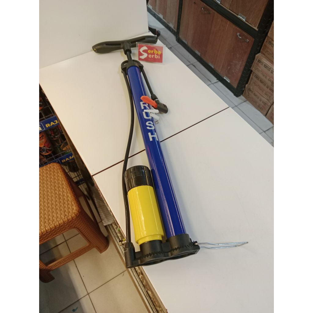 (TABUNG POMPA SEPEDA) Pompa isi angin ban motor sepeda