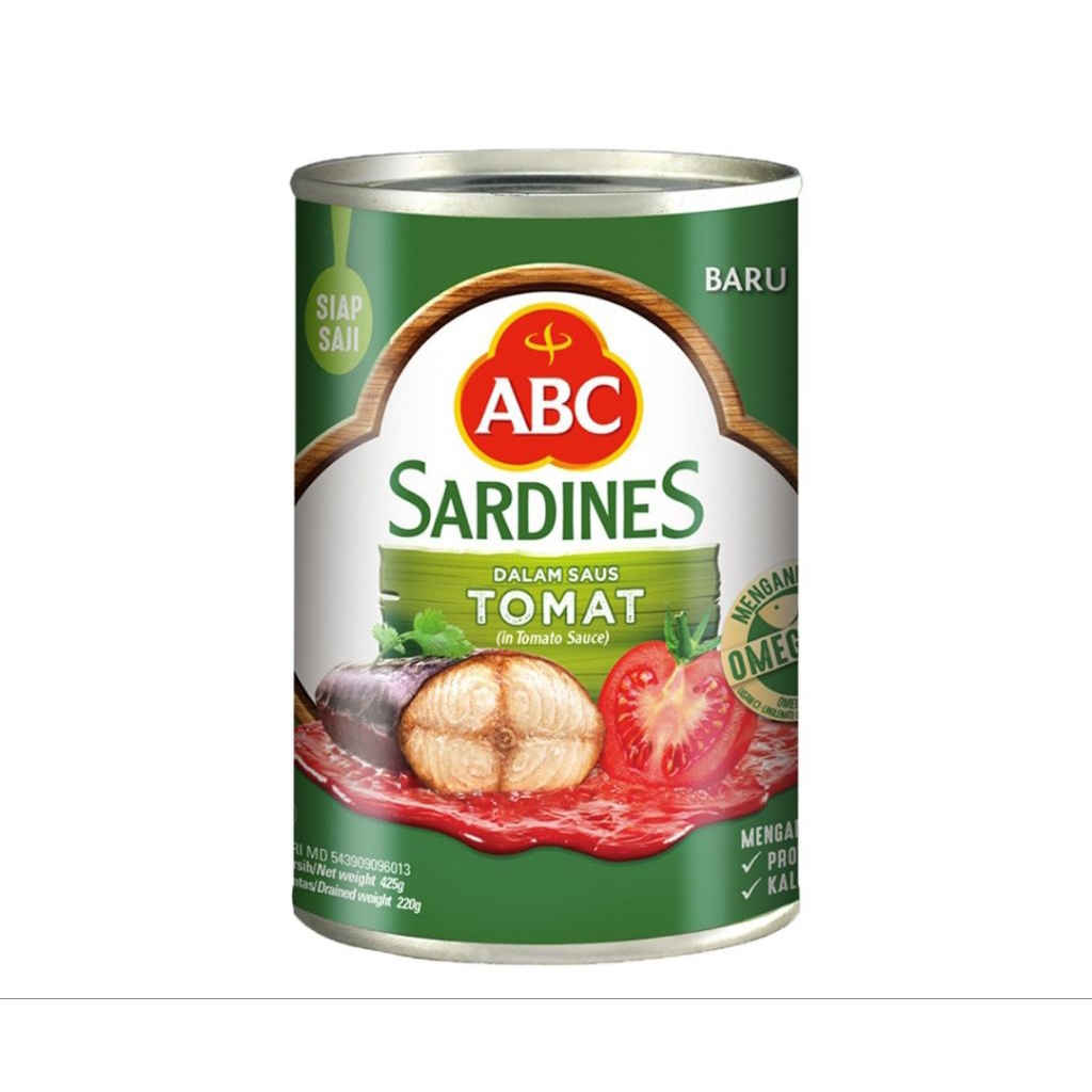 

ABC Sarden Saus Tomat 425 gr