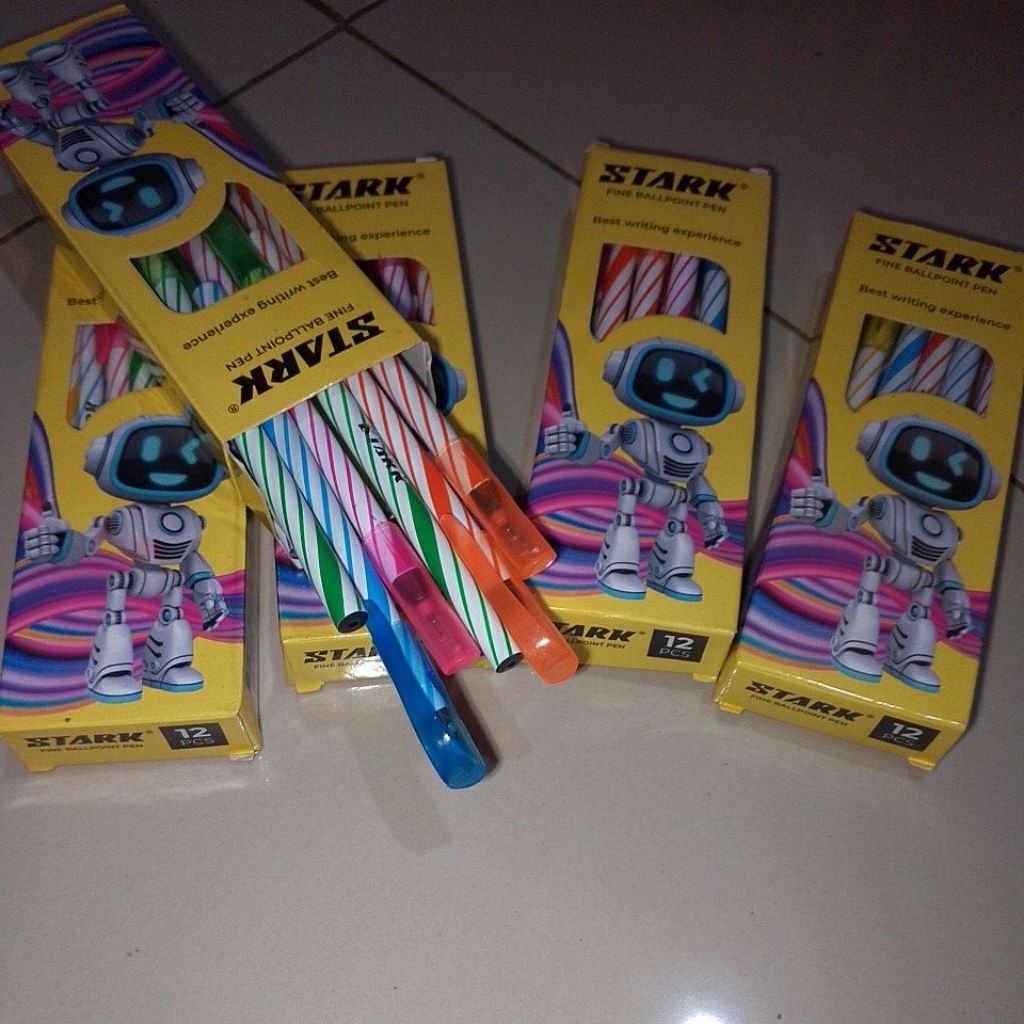 

pulpen salur murah per box isi 12 pcs