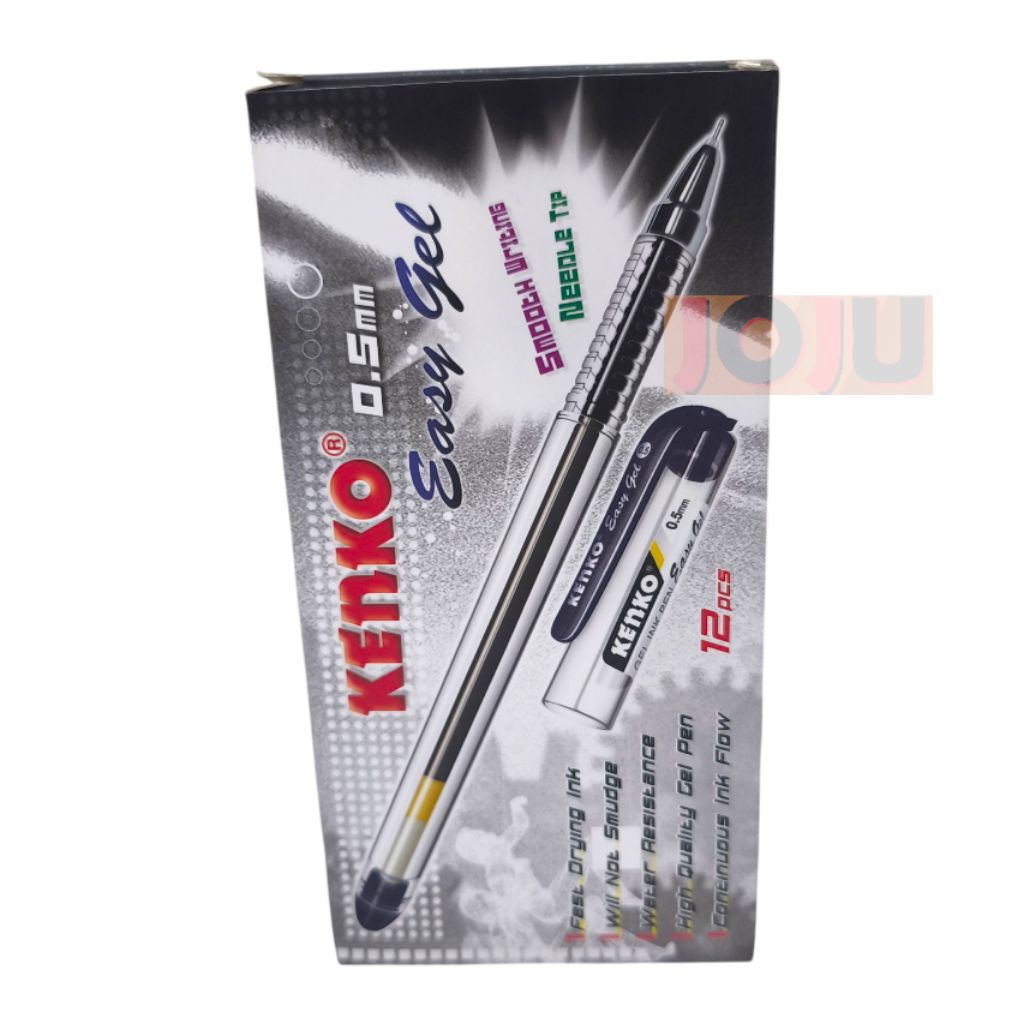 

Bolpen Kenko Easy Gel tinta hitam (Pcs)