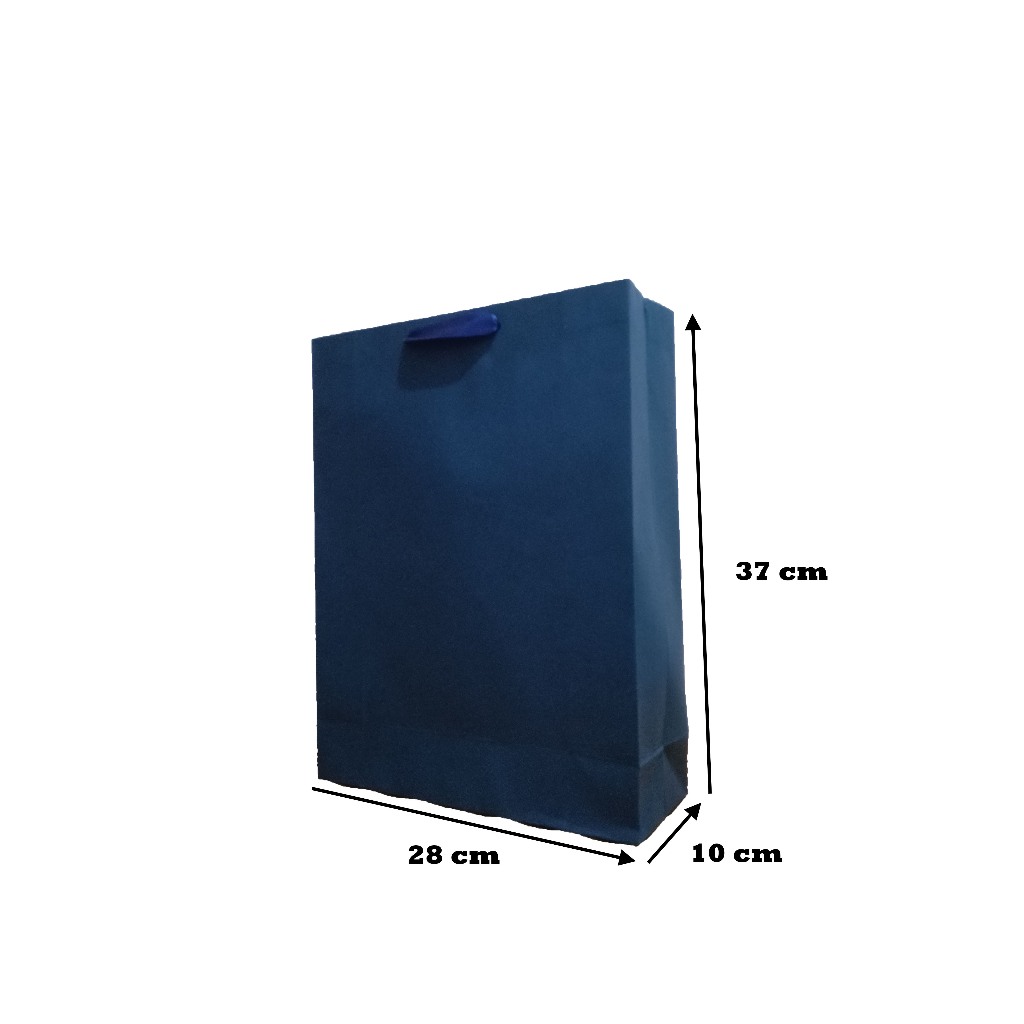 

Paperbag Talikur - Hawaii Navy - 28cm x 10cm x 37cm