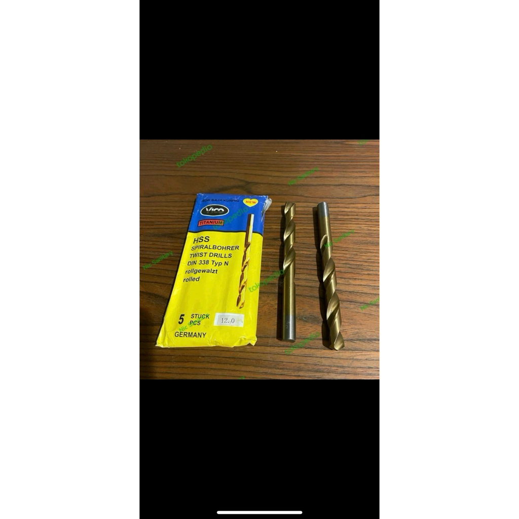Mata bor besi kuning 12MM mata bor besi murah 12 MM mata bor besi 12mm