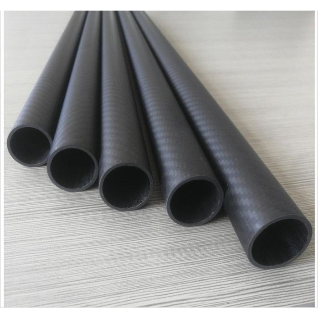 Pipa Carbon 24mm x 22mm 100cm Carbon fiber 3K pipa karbon holo doff