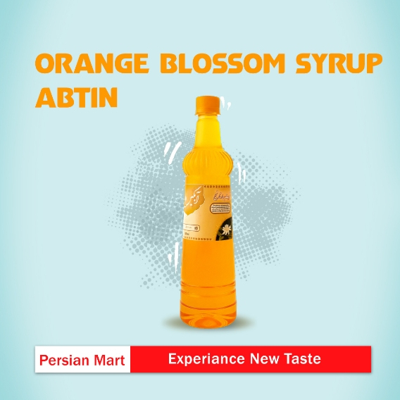 

Abtin Orange Blossom Syrup – Authentic Iranian Orange Blossom Syrup (Baharnaranj)