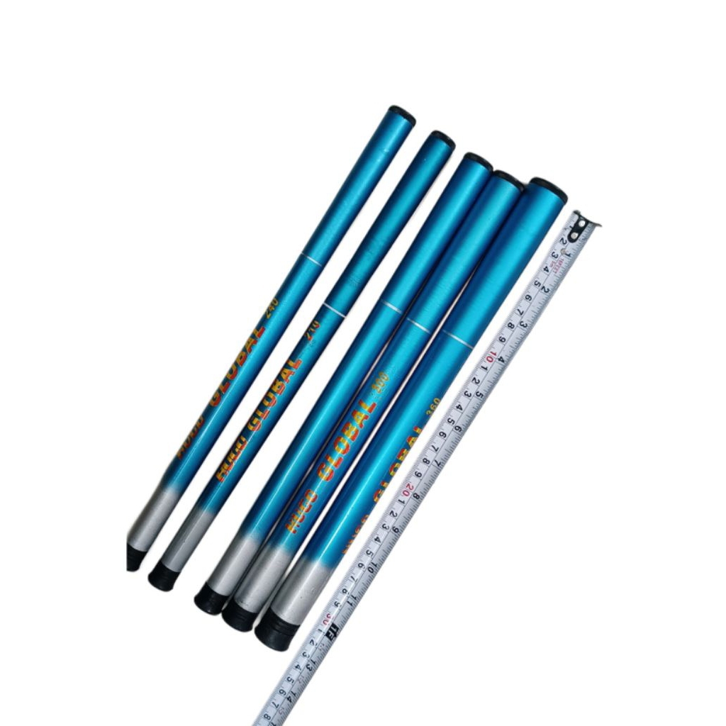 Joran pancing tegek HUGO ruas pendek 33 cm