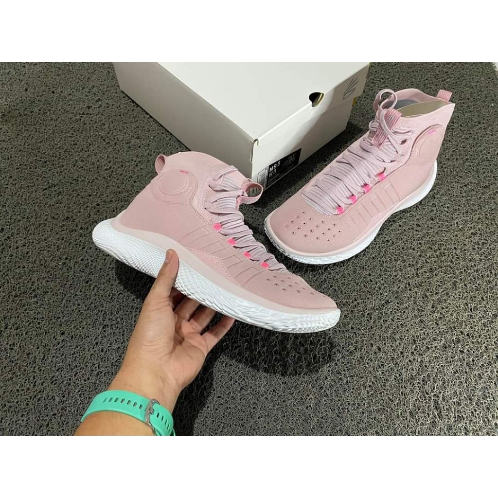 SEPATU CURRY 4 FLOTRO FLUSHED PINK