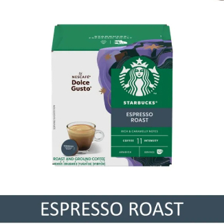 

Dolce Gusto Starbucks Espresso Roast Coffee Capsules