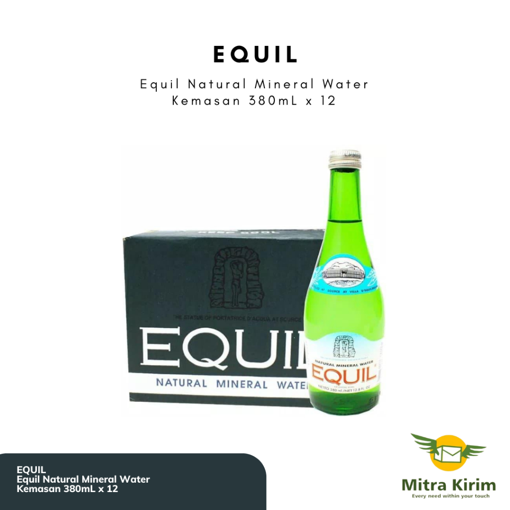 

Equil Natural Mineral Water Kemasan 380mL x 12