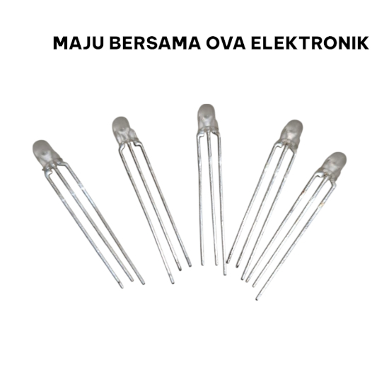 5Pcs - Lampu Led 2 Warna 3mm