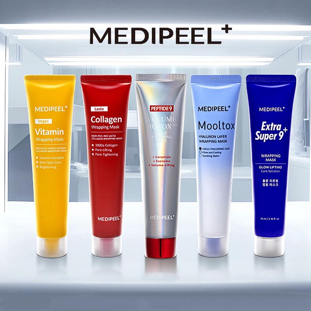 Medi Peel Red Lacto Collagen Wrapping Mask 70ml /VEGAN VITAMIN COLLAGEN WRAPPING MASK/ Extra Super 9