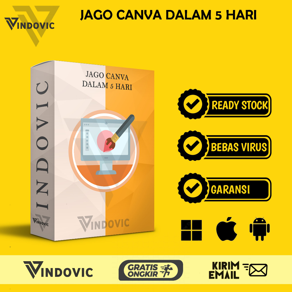 [T0048] JAGO CANVA DALAM 5 HARI - BELAJAR DESAIN CANVA UNTUK PEMULA
