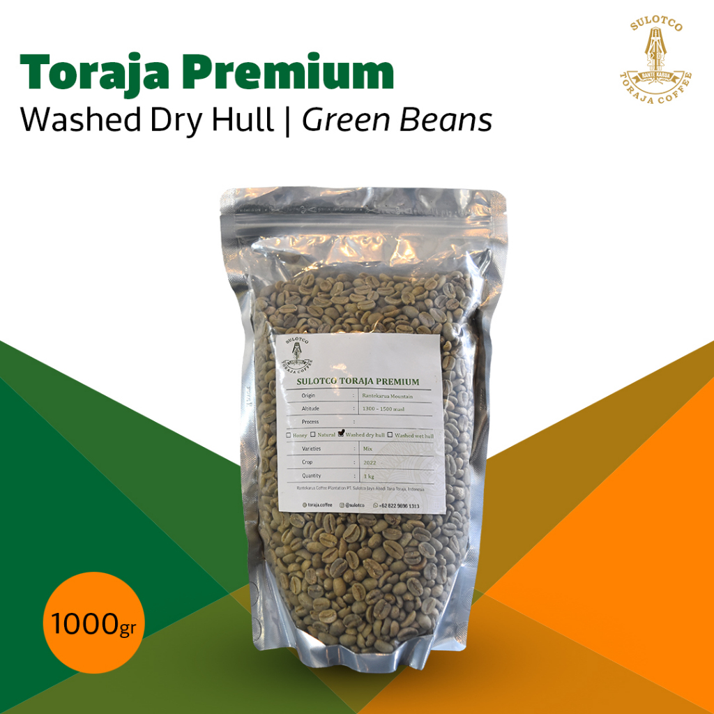 

Greenbeans Sulotco Toraja Premium Full Wash