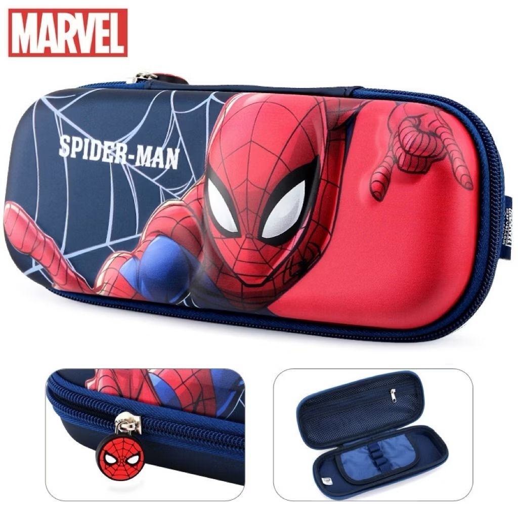 

Lafleurkids Spiderman Pencil Case / Kotak Pensil Superhero Anak Laki-Laki / Kotak Pensil Sekolah Spiderman Anak Laki-Laki / Pencil Case 3D Zipper Anak Laki