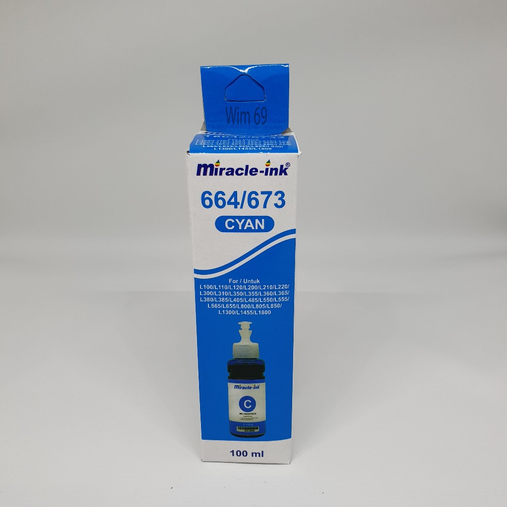 Tinta Epson 70ml 003 Cyan Miracle Ink