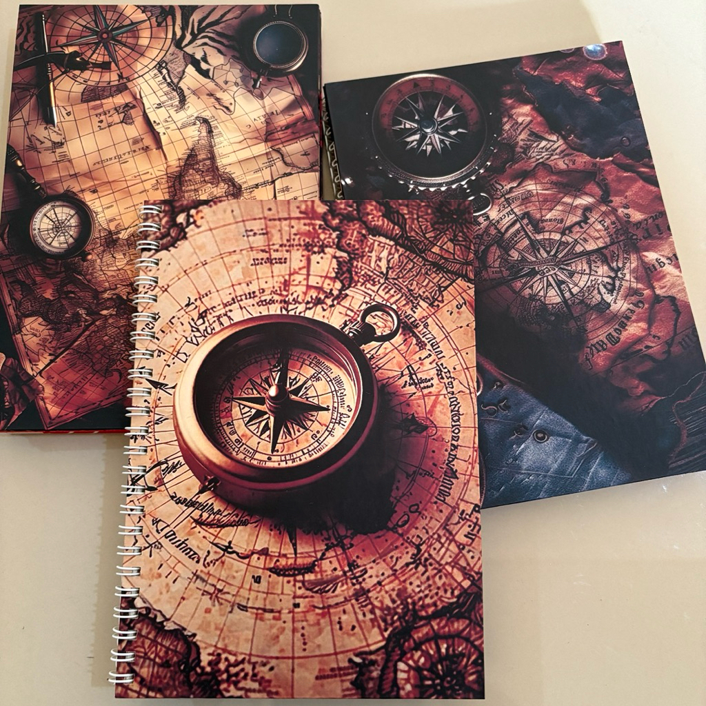 

Notebook Hardcover A5 Motif Maps Buku Diary Aesthetic Buku Jurnal Sekolah 50 Lembar