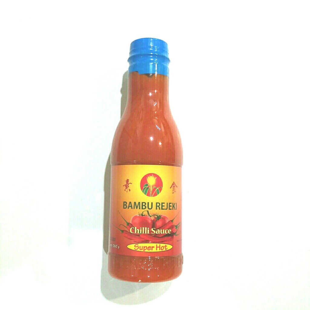 

[oddsolshop] pekanbaru/Bambu Rejeki Chilli Sauce Super Hot 360GR Botol Kaca Saus Cabe Pedas