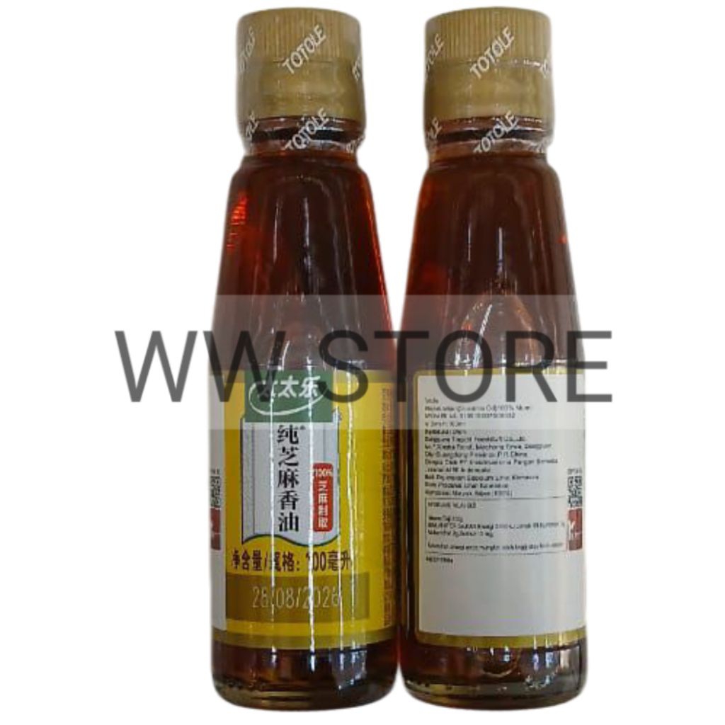 

Minyak wijen murni Totole 100% Pure Sesame Oil 100ml
