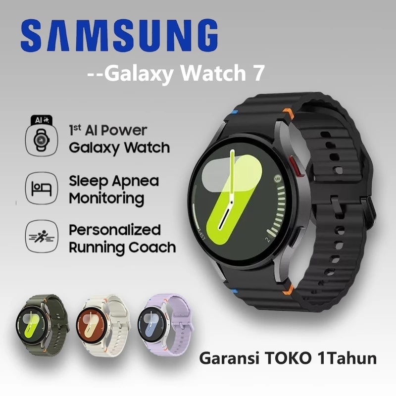 New Product [Cod]100% Ori Samsung Galaxy Watch 7 44Mm Smartwatch Wanita Ios & Android Jam Tangan