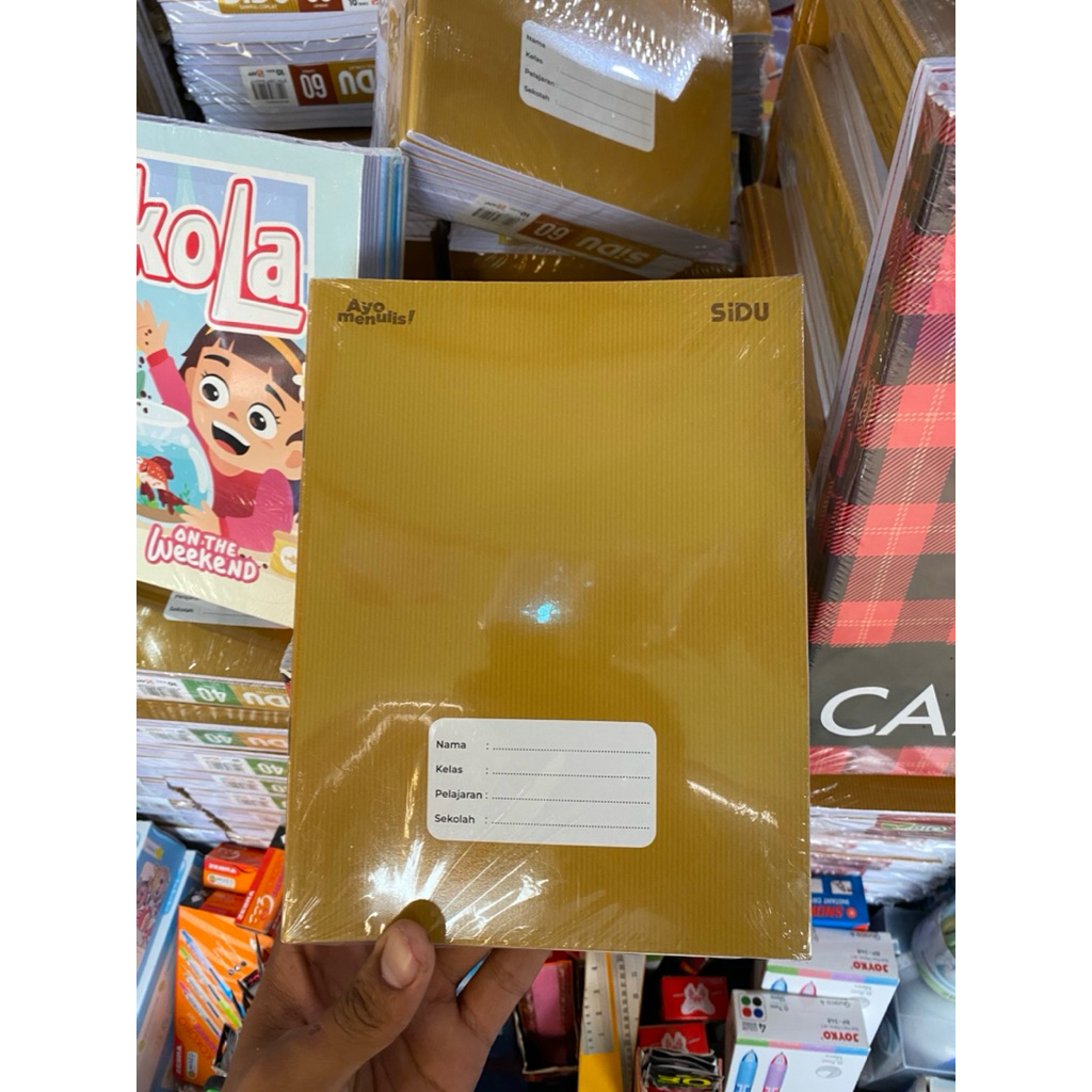 

sidu cover sampul 1pack isi 10 buku 40 lembar