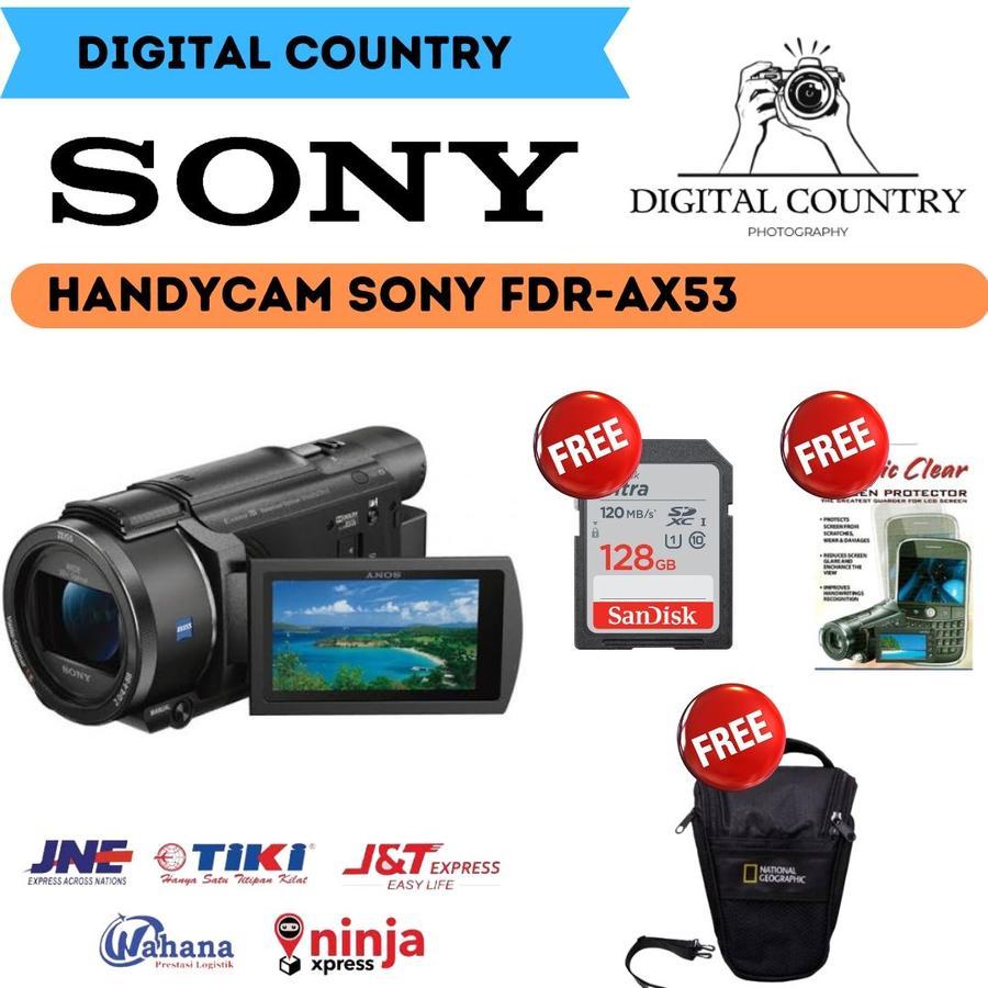 SONY FDR-AX53 4K ULTRA HD HANDYCAM / SONY FDR-AX53 4K ULTRA HD