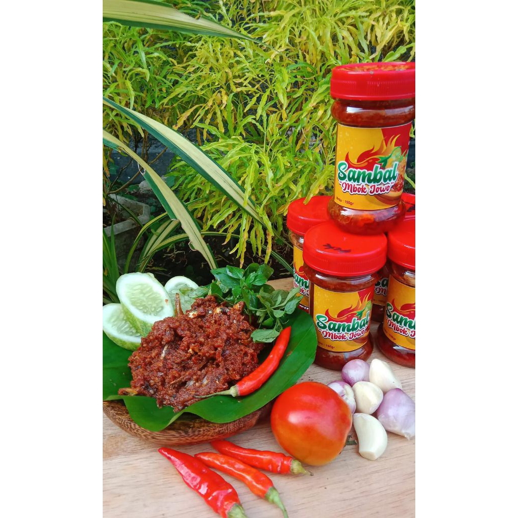 

[150 GRAM] SAMBEL TERI MBOK JOWO