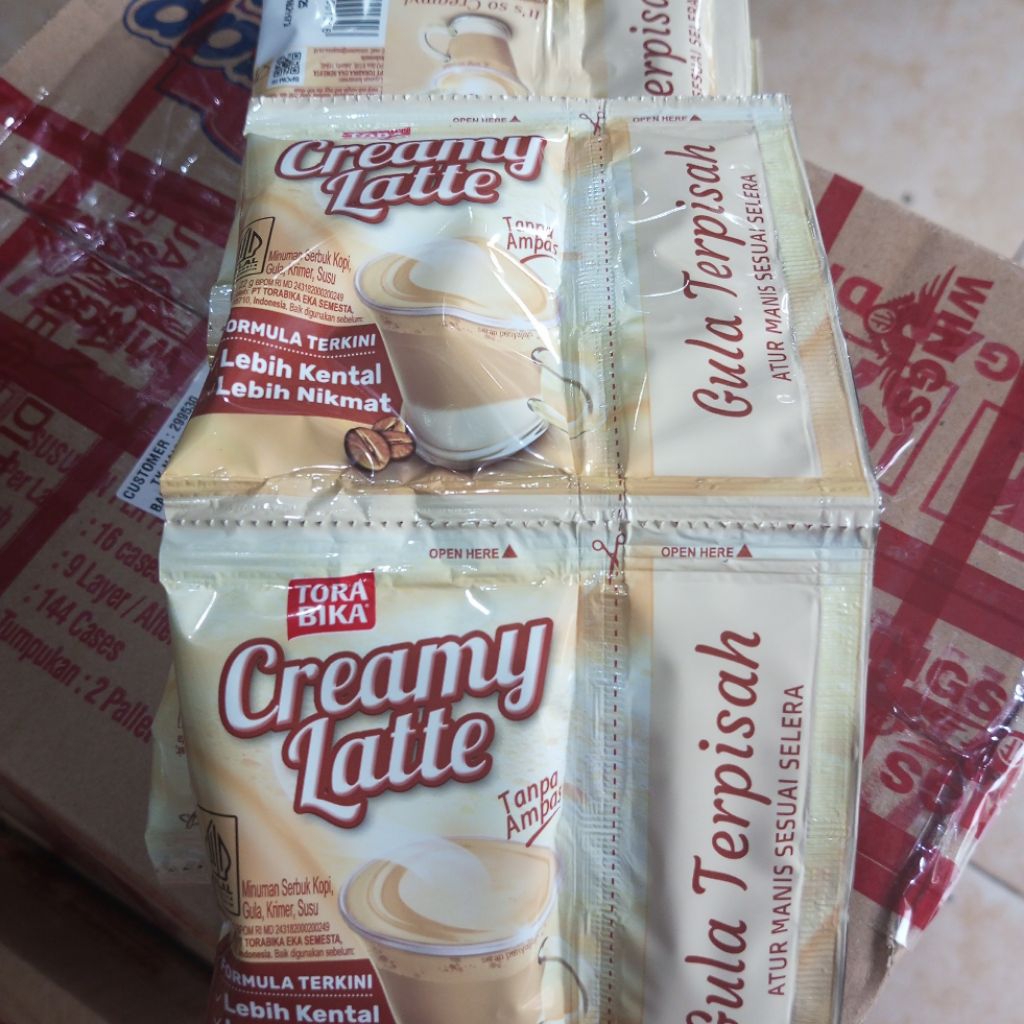 

Torabika creamy latte 1ds