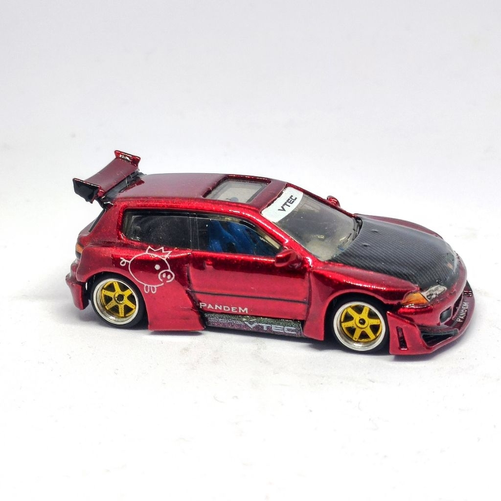 HOTWHEELS HONDA CIVIC EG PANDEM CUSTOM