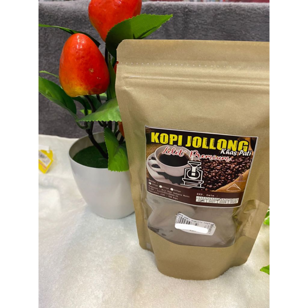 

Kopi lelet bubuk jollong premium 150gr khas pati