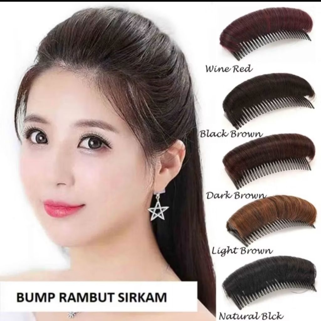 Alat Sasak peninggi rambut pendek sirkam Sasak menambah volume rambut