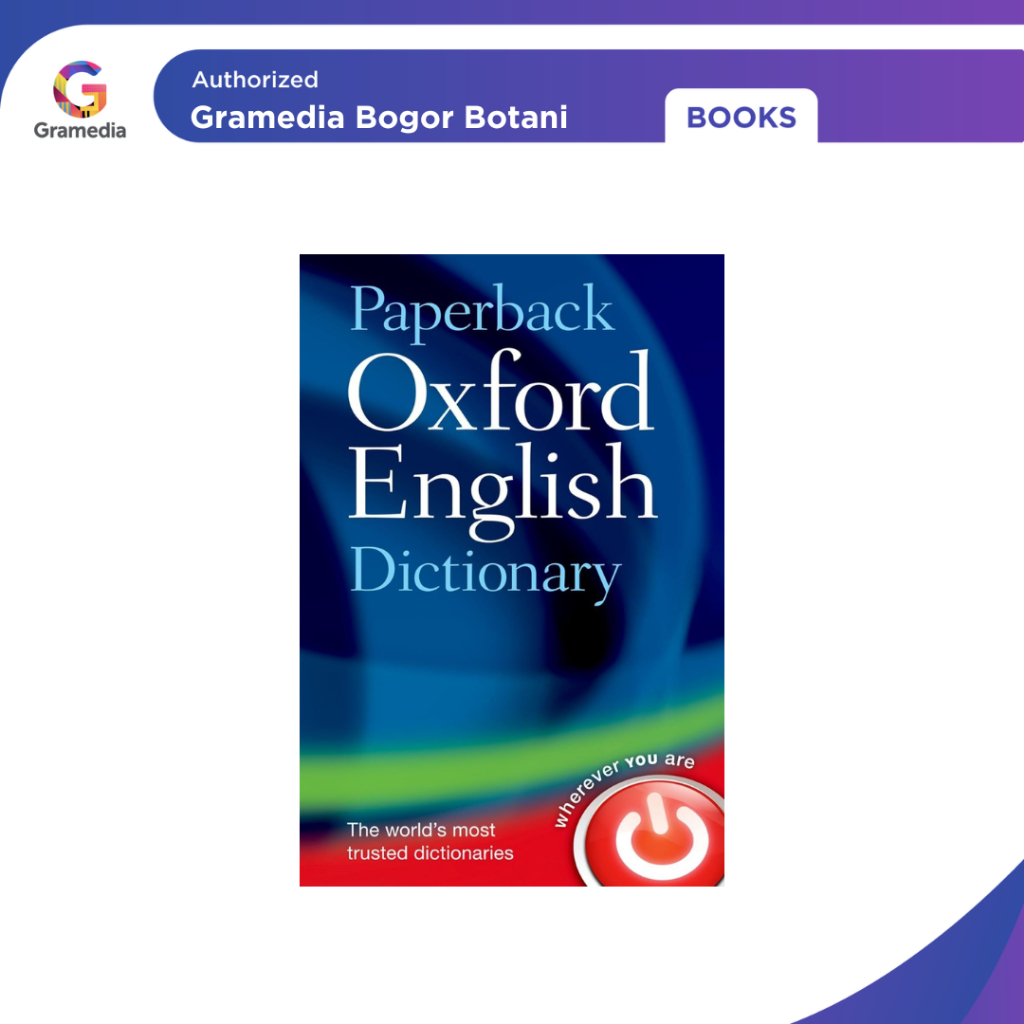 Gramedia Bogor - Paperback Oxford English Dictionary