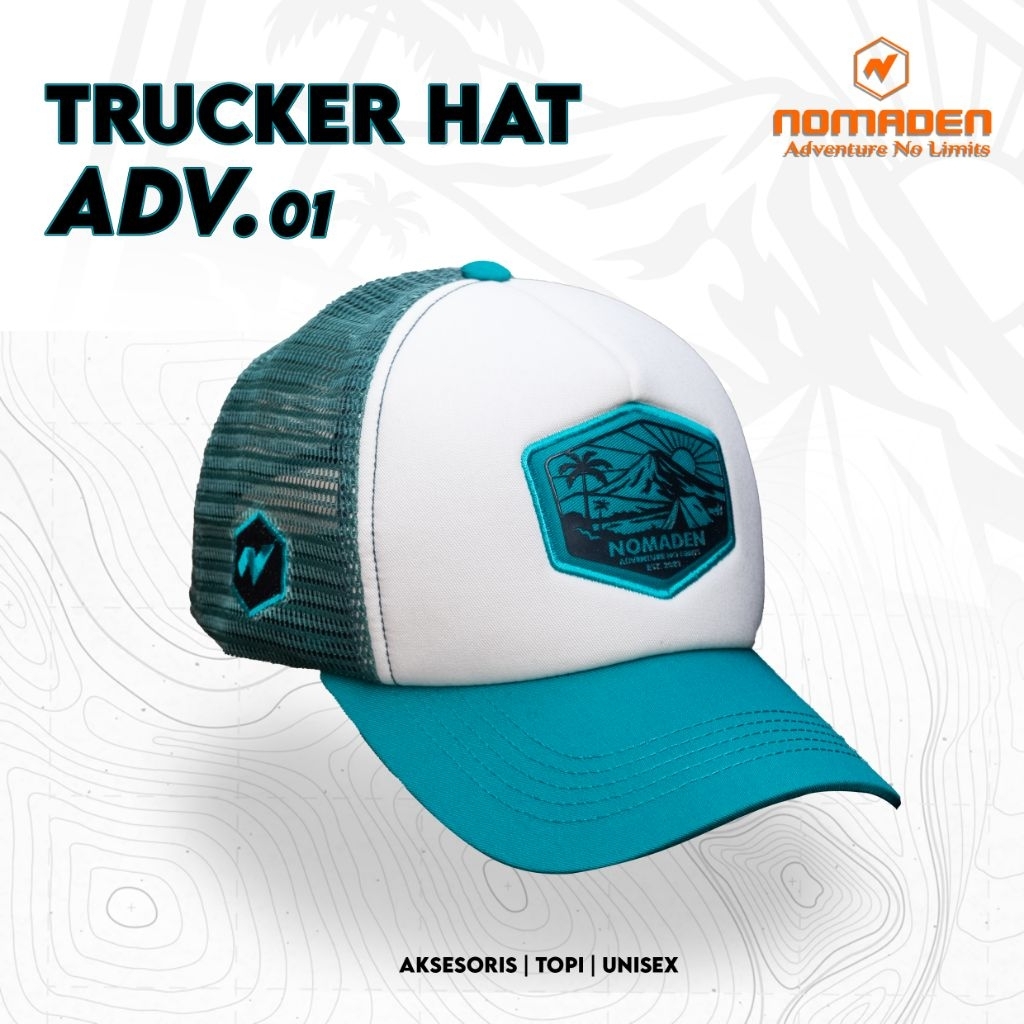 Trucker Hat - Topi Outdoor Nomaden Adv. 01