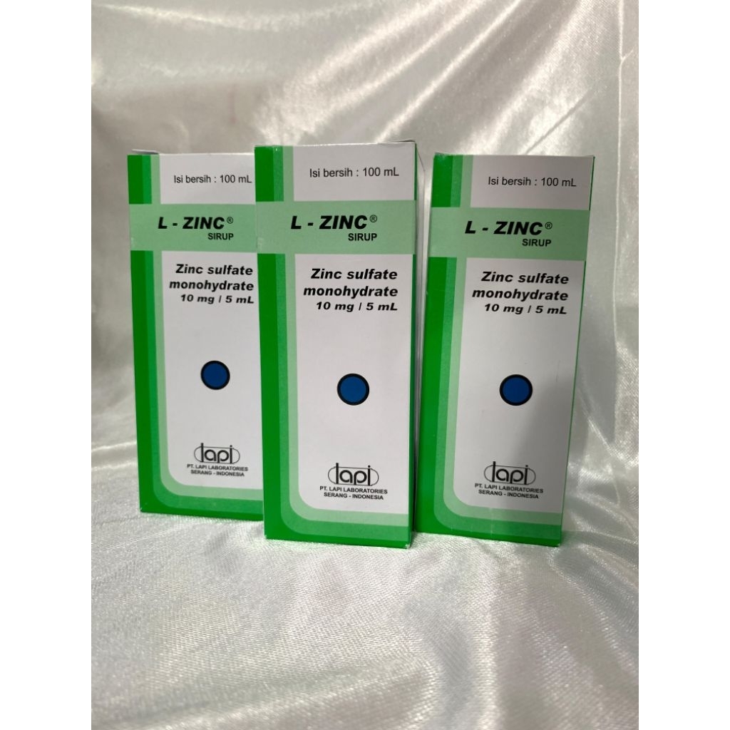 

L-ZINC Syrup 100ml/botol